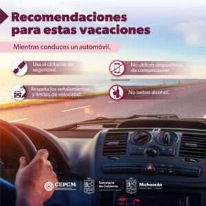 Recomendaciones para estás Vacaciones-Morelia Informativo1