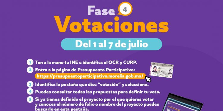 Tú decides Presupuesto Participativo 2024-Morelia Informativo