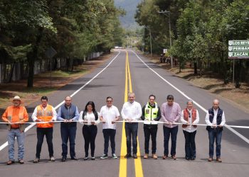 Inaugura rehabilitación de carretera Uruapan-Peribán: Alfredo Ramírez Bedolla-Morelia Informativo