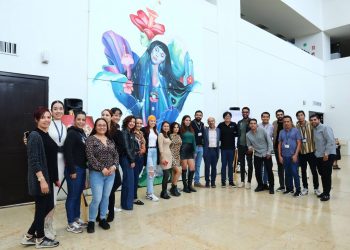 Exposición en el Colegio de Morelia la Obra pictórica "Theia"-Morelia Informativo