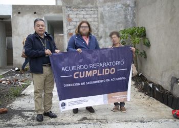 Restituye Fiscalía General inmueble a su legítima propietaria, ubicado en Tarímbaro