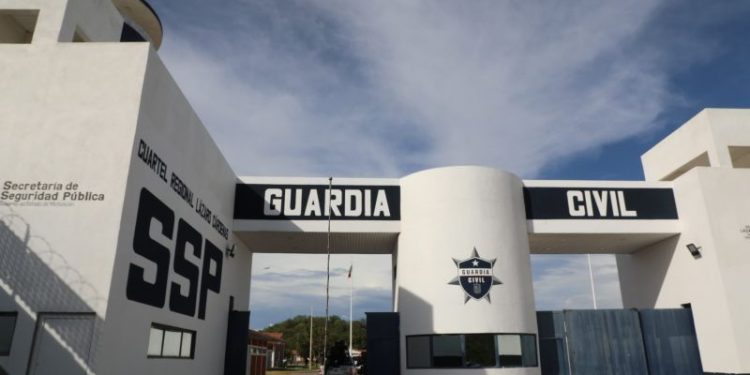 Continúa SSP con reforzamiento de cuarteles de la Guardia Civil