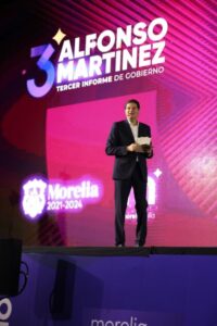 Alfonso Martínez 3er informe seguridad