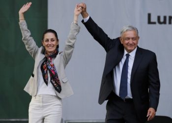 Amlo y Claudia Sheinbaum