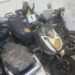 FGE asegura motocicletas modificadas en medios - Morelia Informativo