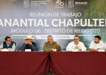 Módulo de riego en la localidad de Chapultepec: Gobierno del Estado-Morelia Informativo
