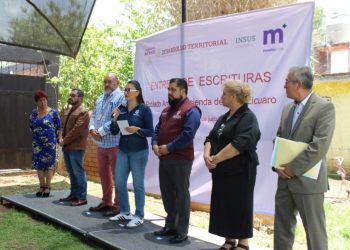 Entrega de Escrituras en ex hacienda Itzícuaro: Joanna Moreno-Morelia Informativo
