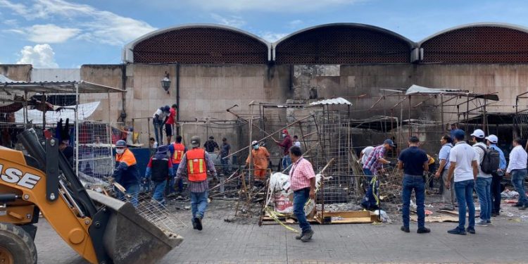 Incendio en Mercado Independencia-Morelia Informativo