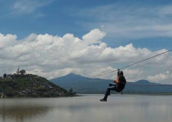 Conoce la Tirolesa de la isla de Janitzio-Morelia Informativo