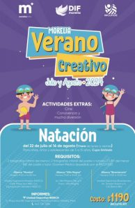 Curso de Verano recreativo 2024-Morelia Informativo1