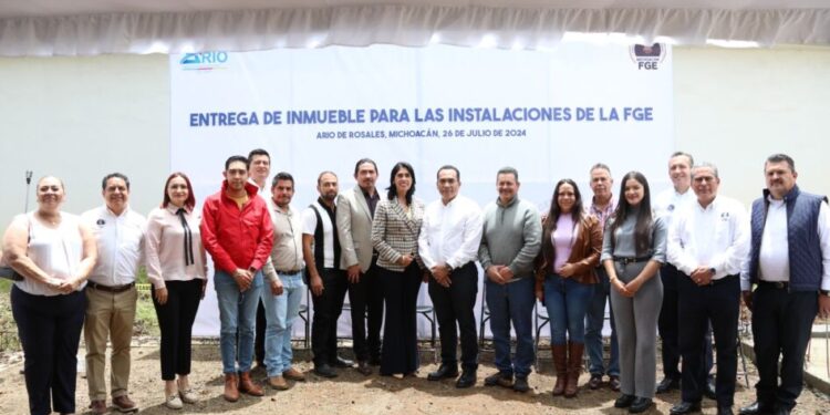 Entrega de Inmueble para las instalaciones de la FGE-Morelia Informativo