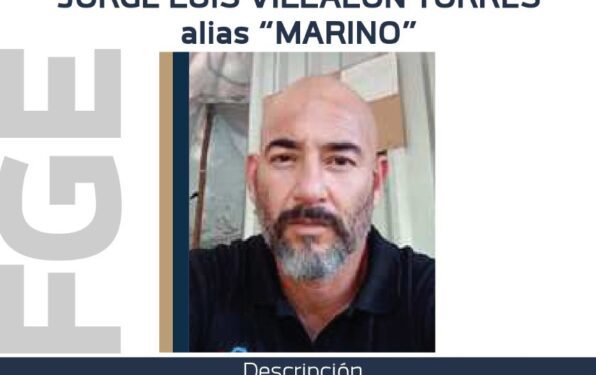 Ofrece FGE recompensa para localizar y detener a Jorge Luis Villalón Torres, “El Marino”, presunto homicida de un adolescente