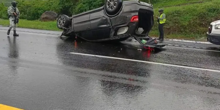 Marcela Velázquez, diputada electa por Zacapu, sufre accidente a la altura de Coeneo