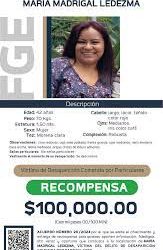 María Madrigal Ledezma Se busca