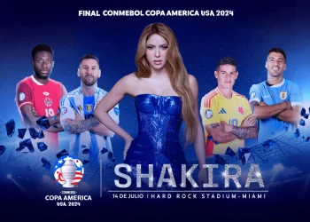 Shakira en la Conmebol Copa América