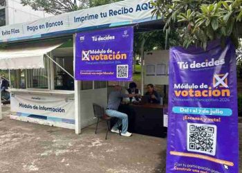 Abiertos, centros de votación de proyectos ciudadanos registrados en el Presupuesto Participativo