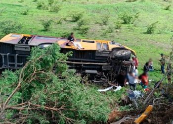 Trágico accidente en carretera que conduce a Ciudad Salud