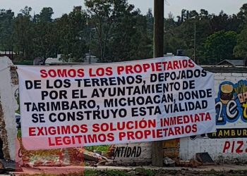 propietarios terrenos en Tarímbaro exigen les sea devueltos - Morelia Informativo