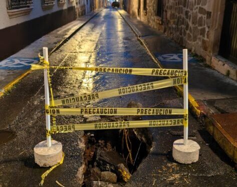 reparación línea sanitaria Sánchez de Tagle