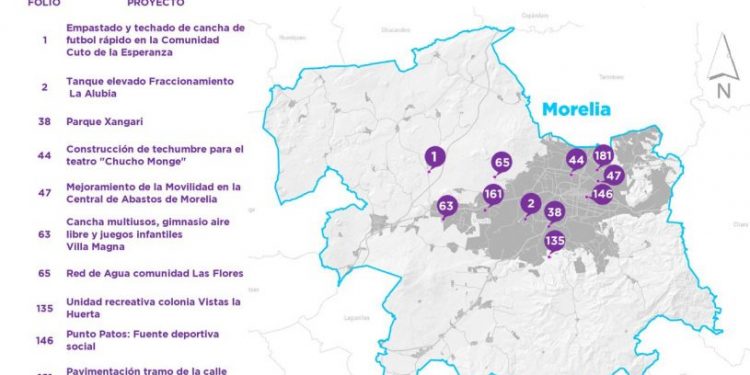 resultados convocatoria presupuesto participativo - Morelia Informativo