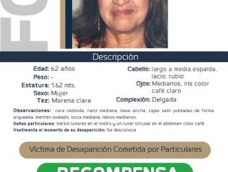 víctima de desaparición