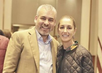 Claudia Sheinbaum y Alfredo Ramírez Bedolla