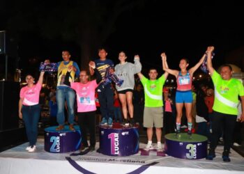 Ganadores carrera Run Neon