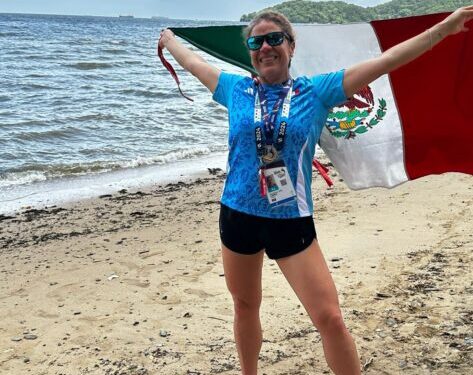 Sirena moreliana logra su pase al Campeonato Mundial de Aguas Abiertas en Singapur