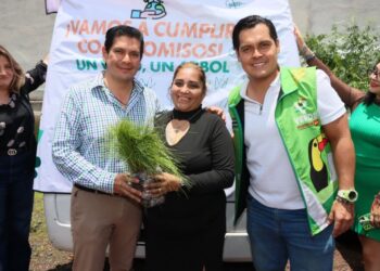 Con responsabilidad, el dirigente del Verde Michoacán cumplirá compromiso de plantar un árbol por cada voto recibido en las pasadas elecciones-Morelia Informativo