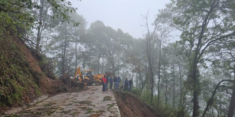 Gobierno de Morelia atiende oportunamente contingencia por deslave en la zona rural-Morelia Informativo