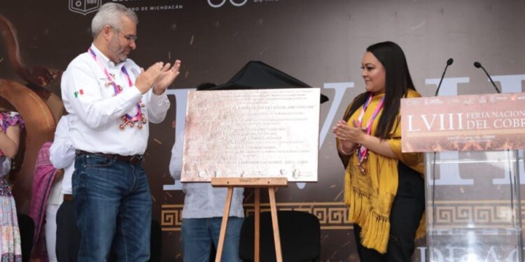 Inaugura Bedolla la Feria Nacional del Cobre-Morelia Informativo