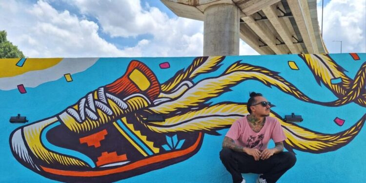 Encuentra también el mural Viajando y fluyendo en el paseo cultural-Morelia Informativo