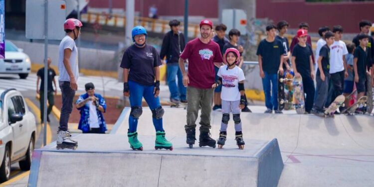 Skatepark del bajopuente Paso Morelos, un espacio innovador para las juventudes-Morelia Informativo