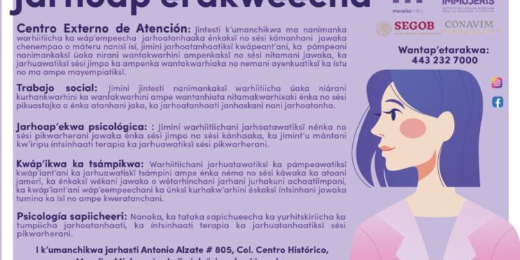 IMMUJERIS, ahora cuenta con intérprete de Lengua Purépecha-Morelia Informativo