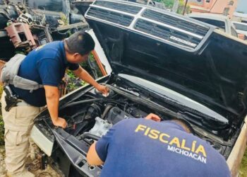 Fiscalía General desmantela deshuesadero vinculado en actividades ilícitas-Morelia Informativo