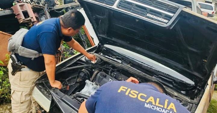 Fiscalía General desmantela deshuesadero vinculado en actividades ilícitas-Morelia Informativo