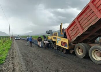 Modernizan carretera Nahuatzen-Arantepacua para beneficio de 15 mil habitantes-Morelia Informativo