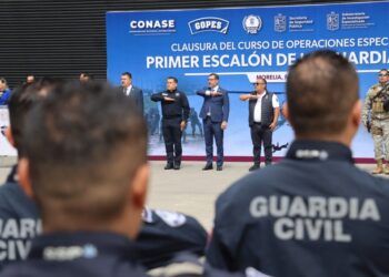 Agentes de la Guardia Civil fortalecen capacidades en curso de operaciones especiales-Morelia Informativo