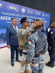 Se gradúa elemento de FGE del Curso de Operaciones Especiales de la Guardia Civil-Morelia Informativo1