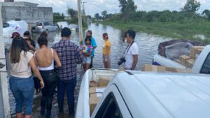 Entrega DIF Morelia despensas y apoyos a familias afectadas por lluvias-Morelia Informativo2