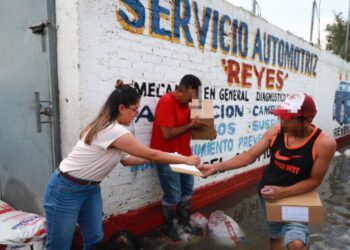 Entrega DIF Morelia despensas y apoyos a familias afectadas por lluvias-Morelia Informativo
