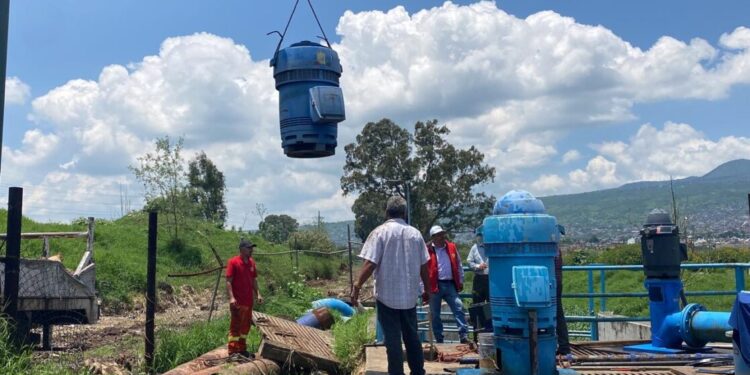 Gobierno Municipal aumenta capacidad de extracción en dren Los Itzícuaros-Morelia Informativo