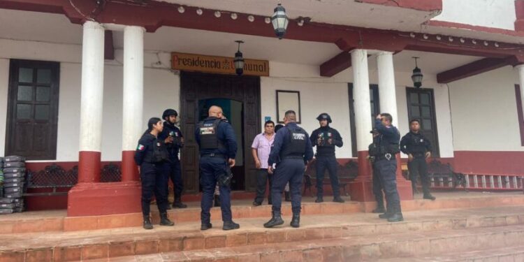 Acuerdan Guardia Civil y la Policía Comunal de San Ángel Zurumucapio trabajo coordinado para seguridad-Morelia Informativo
