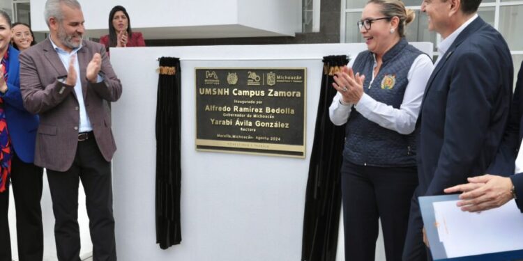 inauguración campus Zamora UMSNH