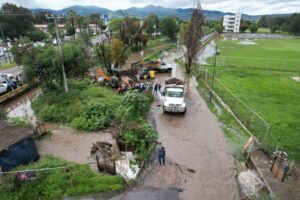 jornada de limpieza dren Barajas