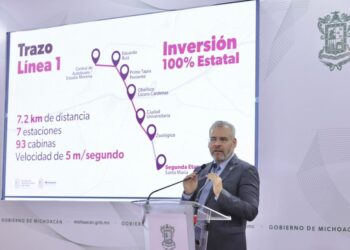 Teleférico y metrobús Morelia