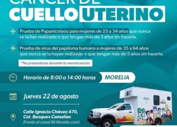 unidad móvil papanicolau Morelia