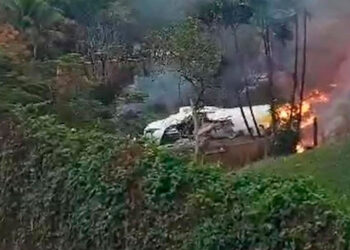 avión se estrella Brasil