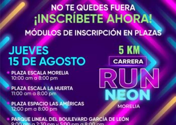 carrera RUN Neón 2024