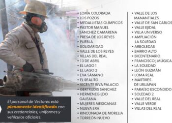 fumigación en Morelia